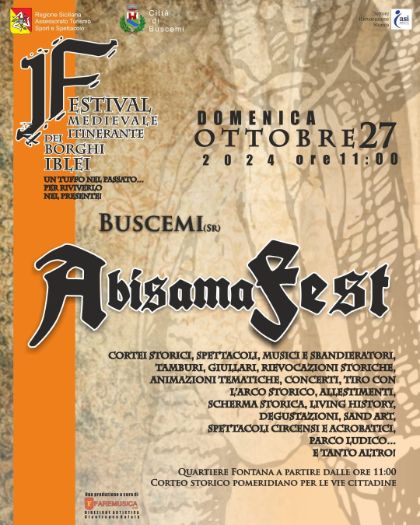 Abisama Fest 27 Ottobre 2024